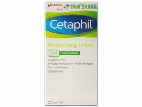 Cetaphil 舒特膚~長效潤膚乳(200ml)  台灣公司貨